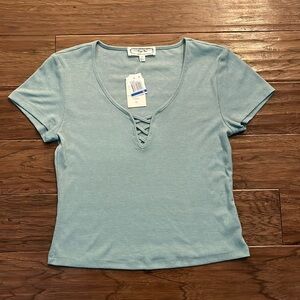 Hippie Rose Short Sleeve Shirt in H. Whipser Sage Size XL